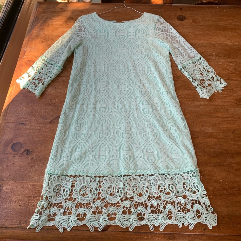Light Blue Lace Dress!!